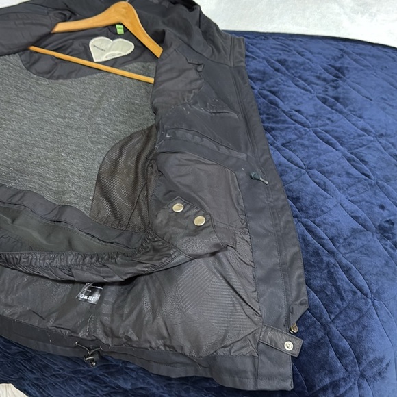 Holden Women's Black Hooded Ski Snow Jacket Size L - Picture 9 of 10